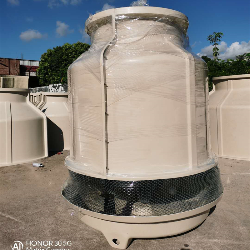 60 τόνοι πλαστικός πύργος ψύξης ενισχυμένος με ίνες γυαλιού με κυκλική αντίθεση ροής